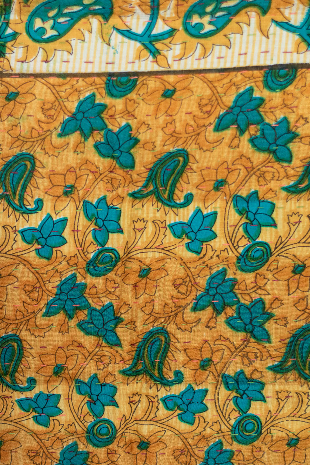Special No. 7 Kantha Mini Blanket