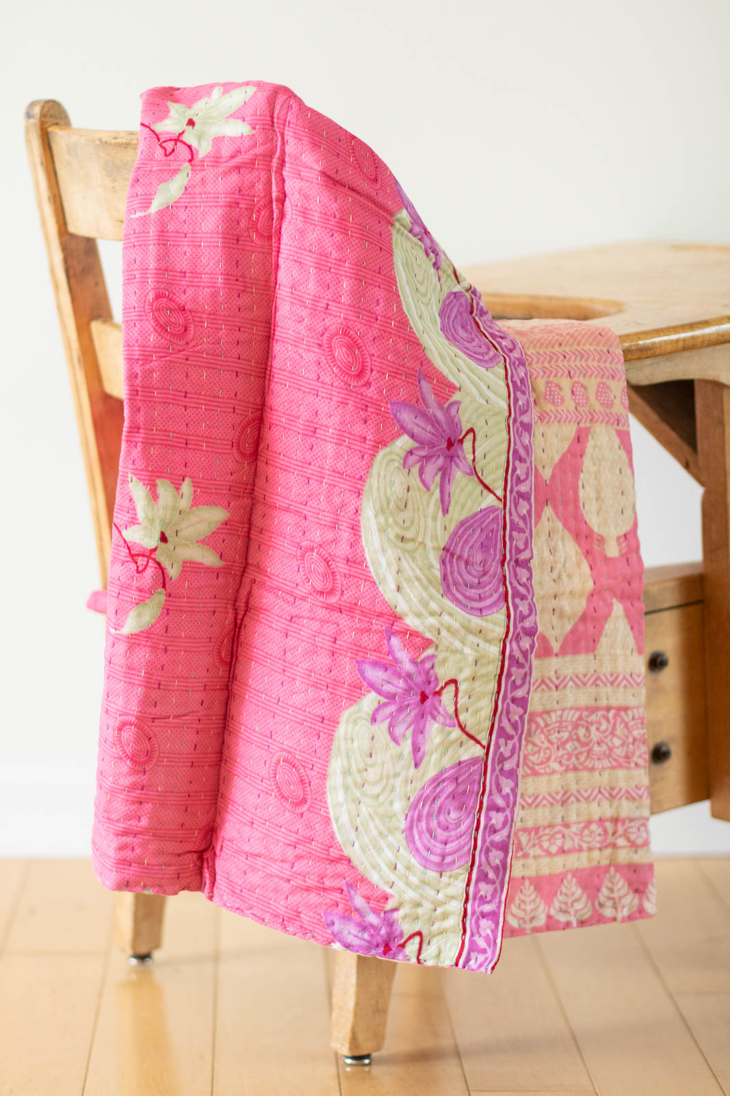 dignify Kantha Baby Blanket Quilt
