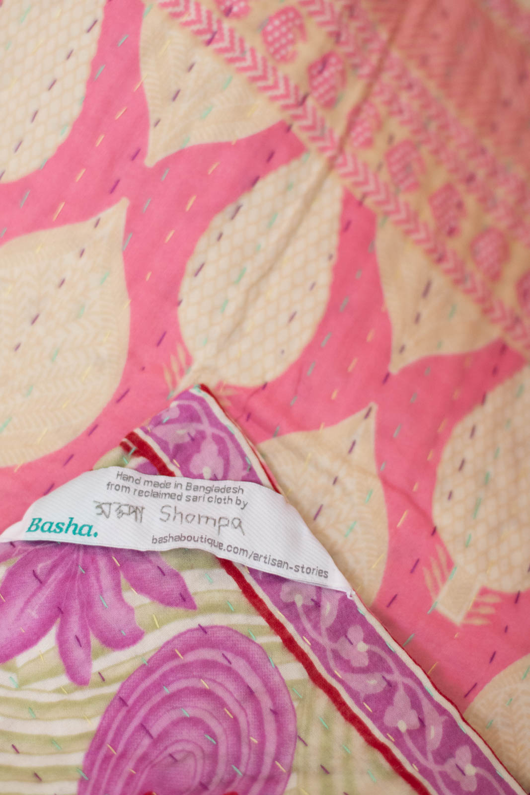 Special No. 8 Kantha Mini Blanket
