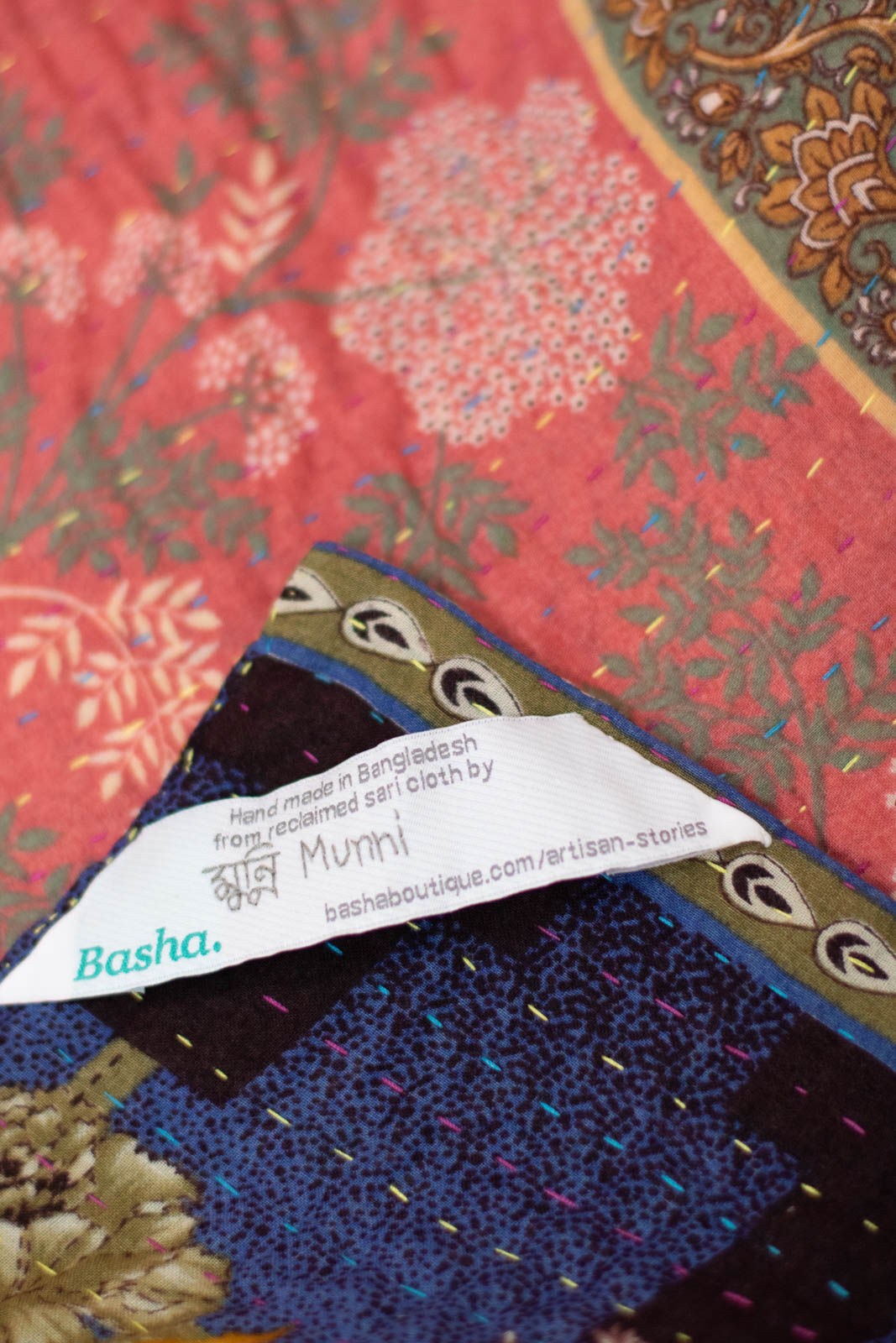 Special No. 9 Kantha Mini Blanket