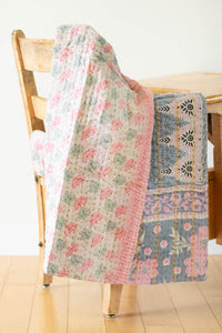 dignify Kantha Baby Blanket Quilt