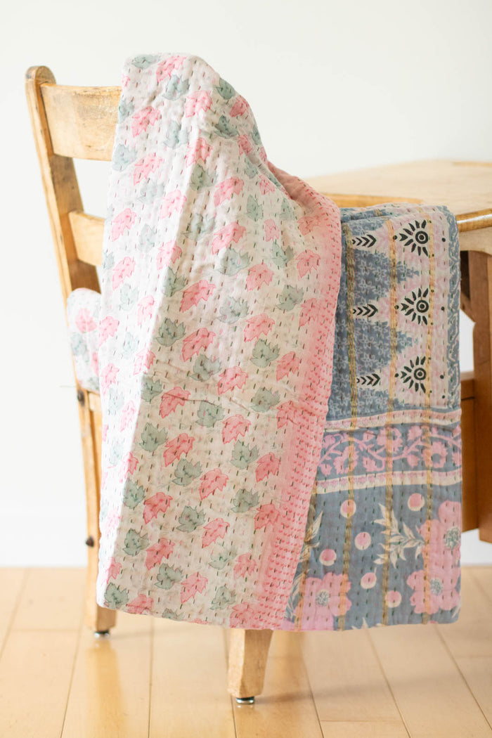 dignify Kantha Baby Blanket Quilt