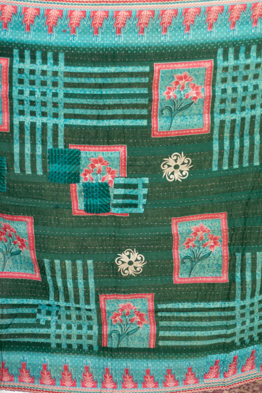 Beloved No. 3 Kantha Mini Blanket