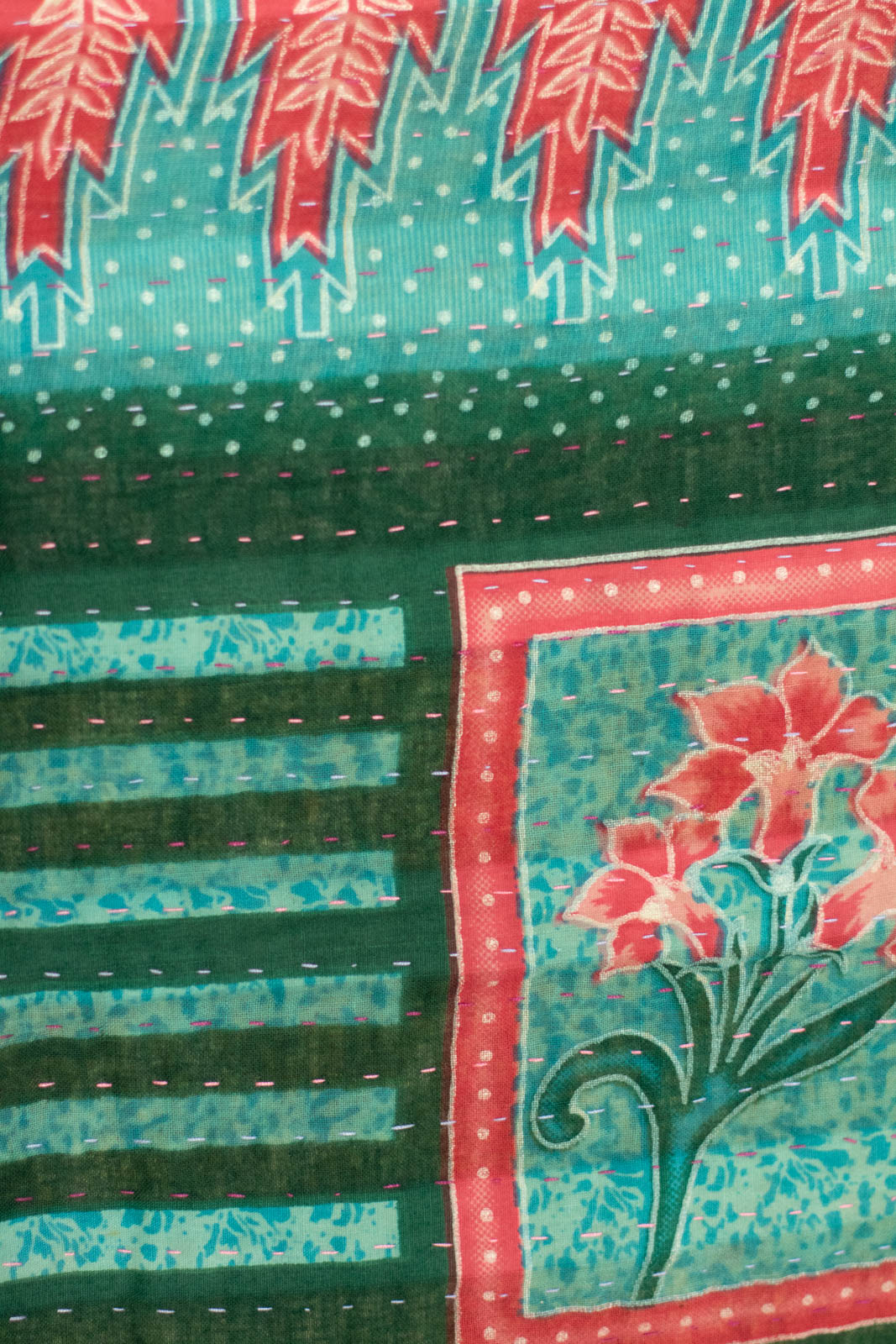 Beloved No. 3 Kantha Mini Blanket
