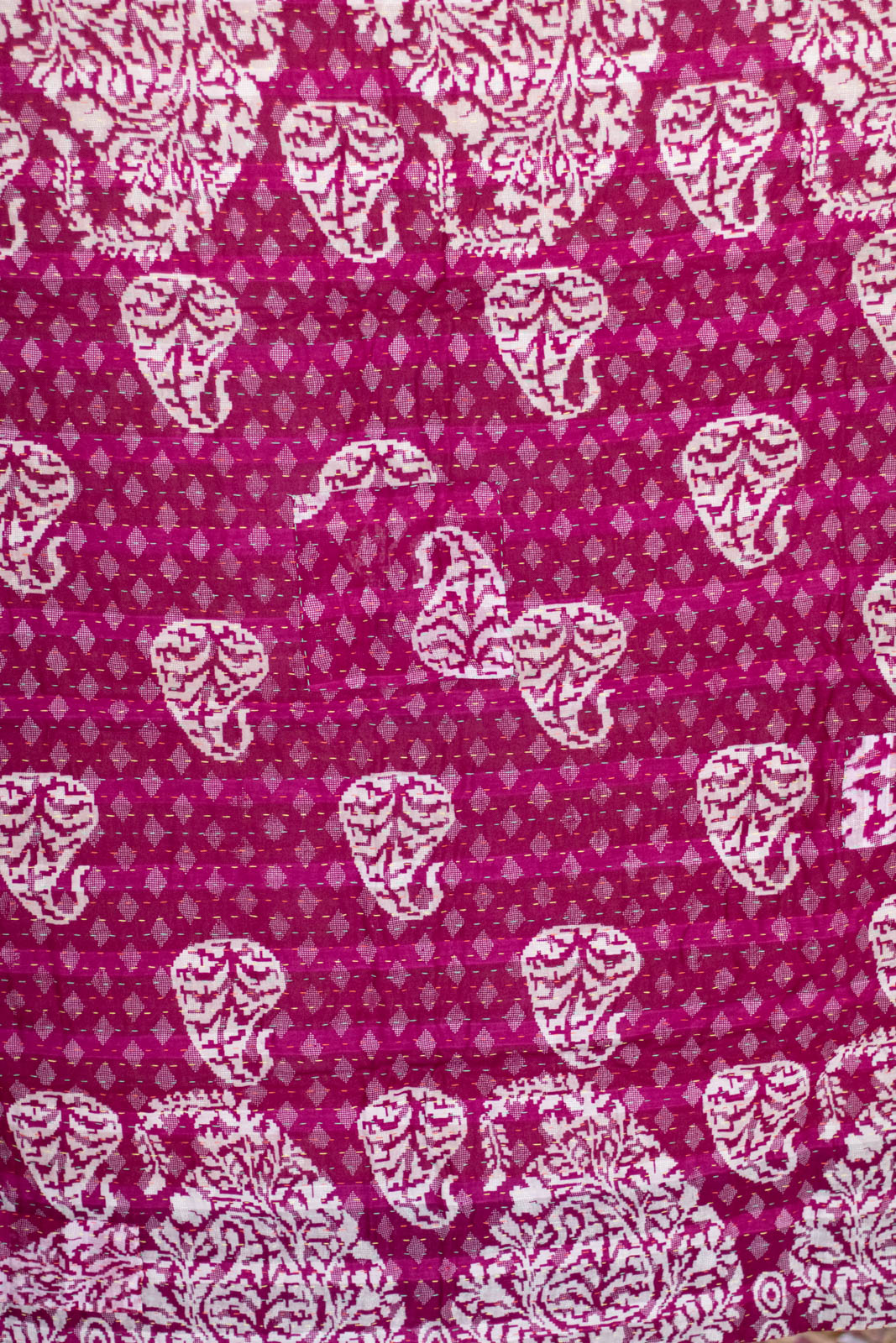 Beloved No. 7 Kantha Mini Blanket