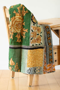 dignify Kantha Baby Blanket Quilt