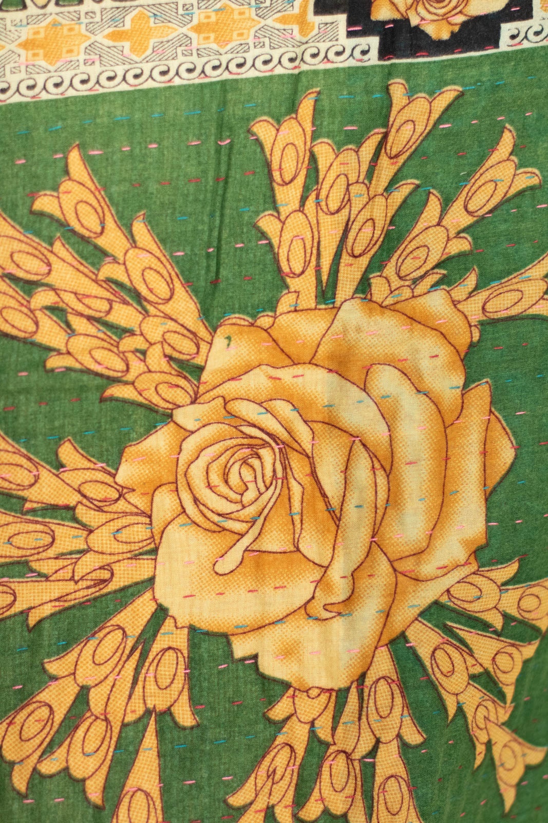 Beloved No. 8 Kantha Mini Blanket