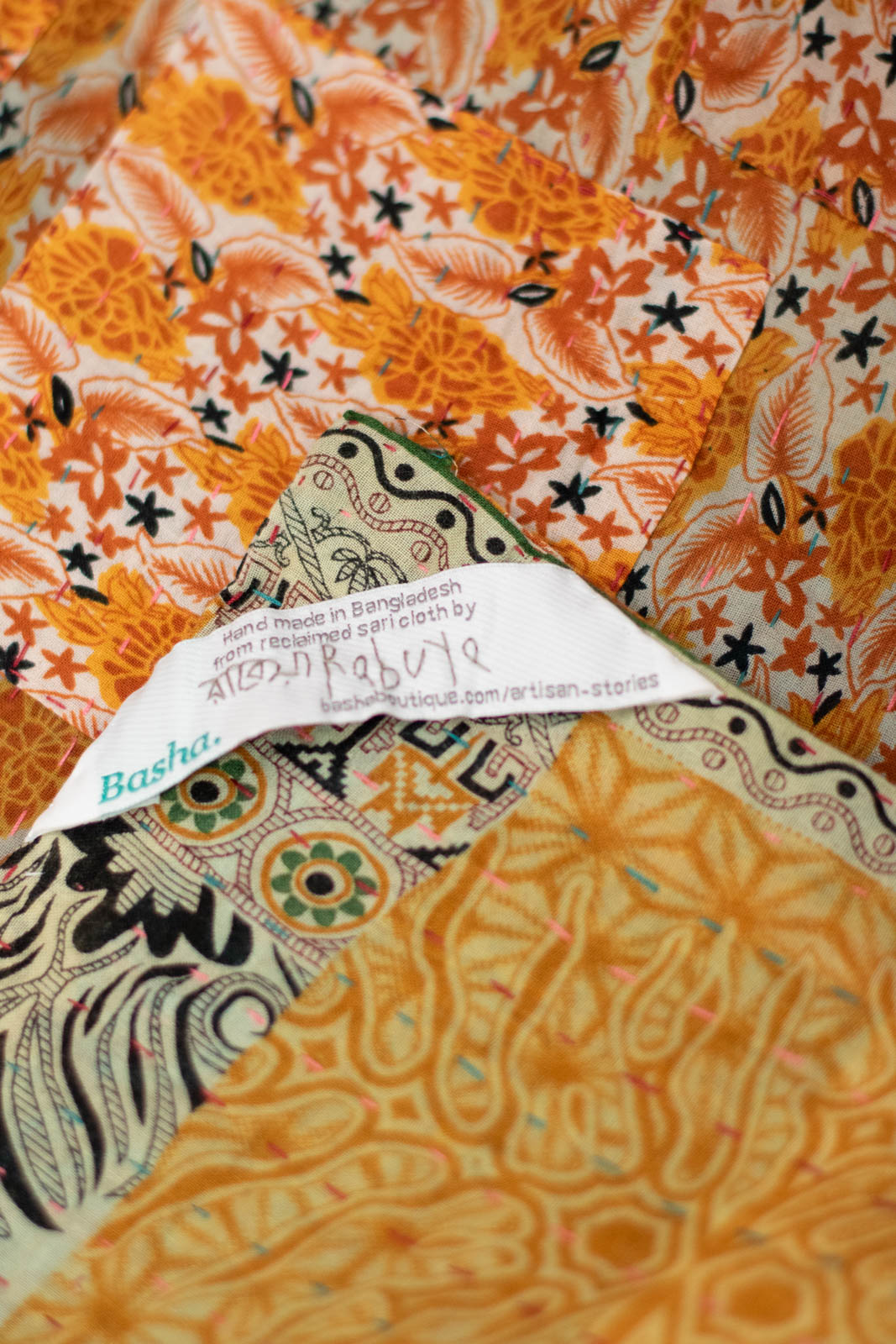Beloved No. 8 Kantha Mini Blanket