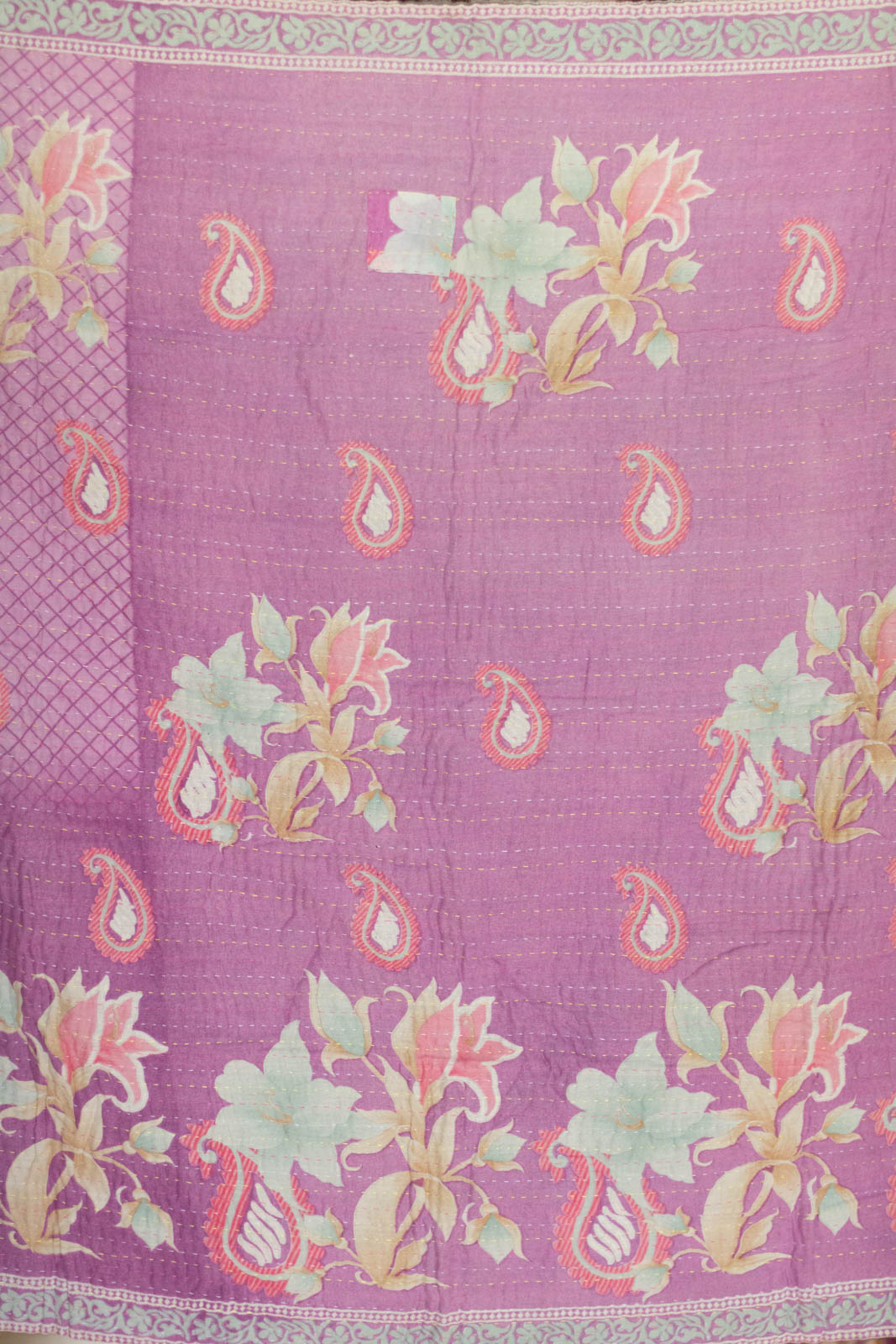 Beloved No. 9 Kantha Mini Blanket