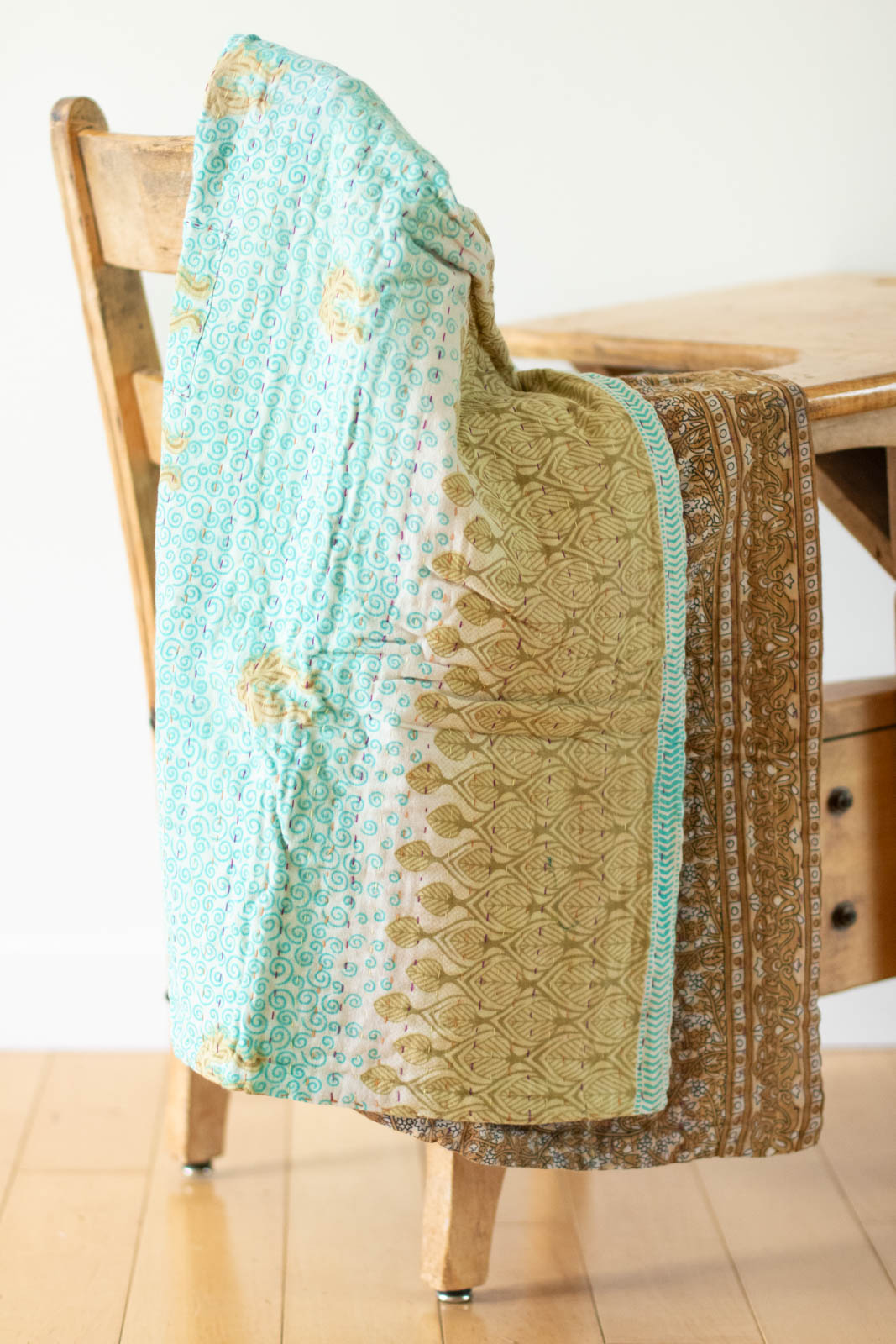 dignify Kantha Baby Blanket Quilt