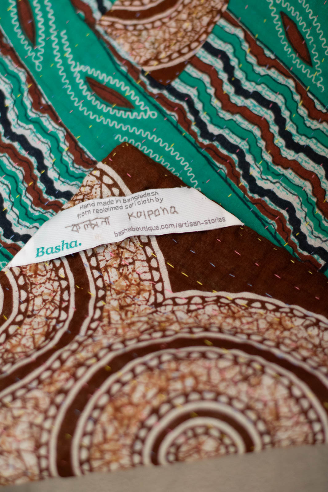 Cherish No. 4 Kantha Mini Blanket