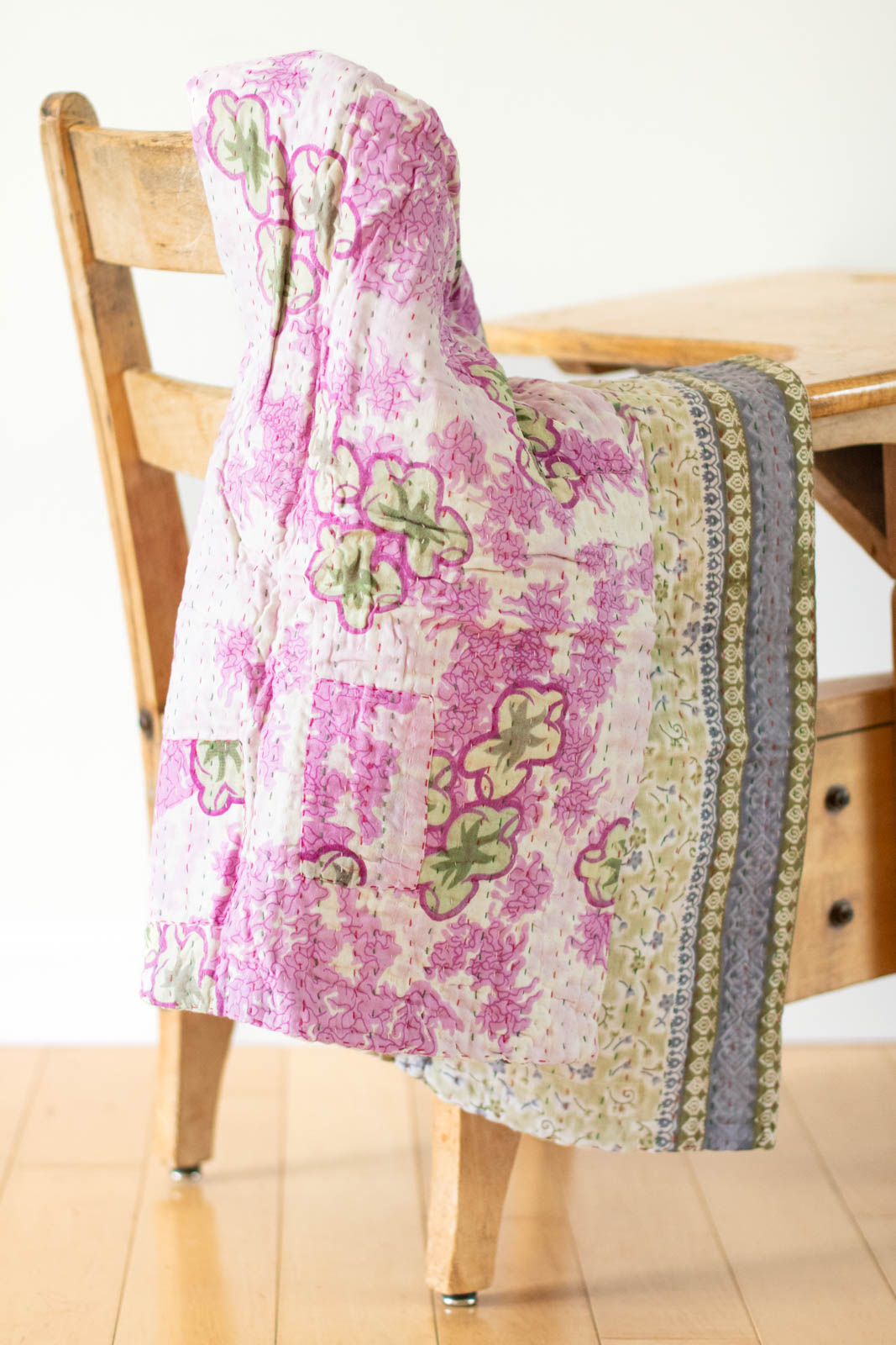 dignify Kantha Baby Blanket Quilt