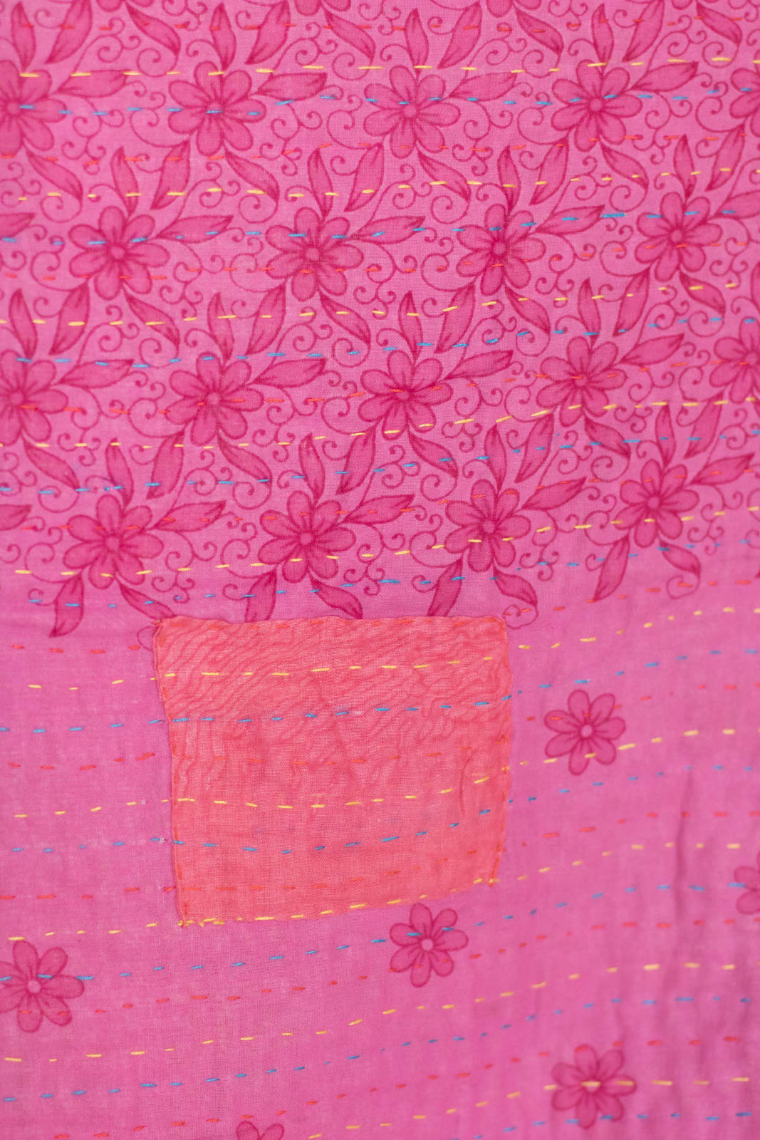 Tiny No. 1 Kantha Mini Blanket