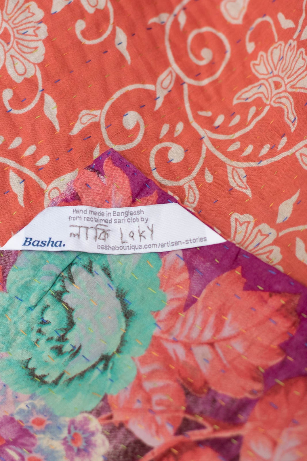 Wonder No. 2 Kantha Mini Blanket