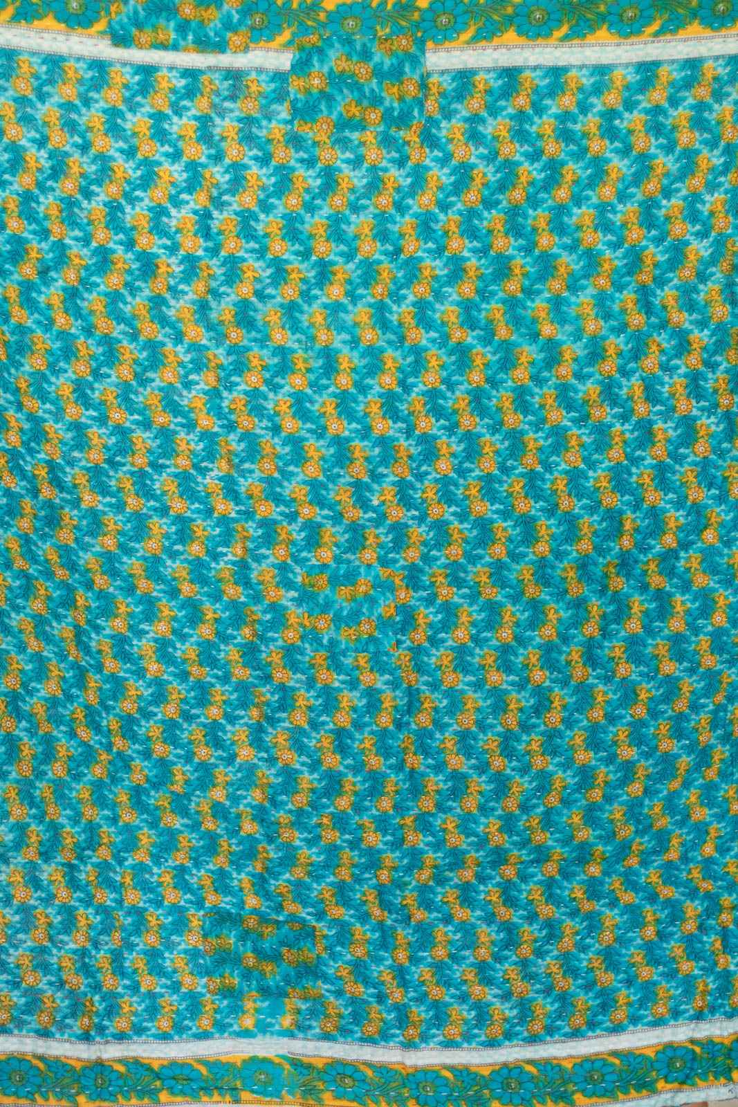 Delight No. 1 Kantha Mini Blanket