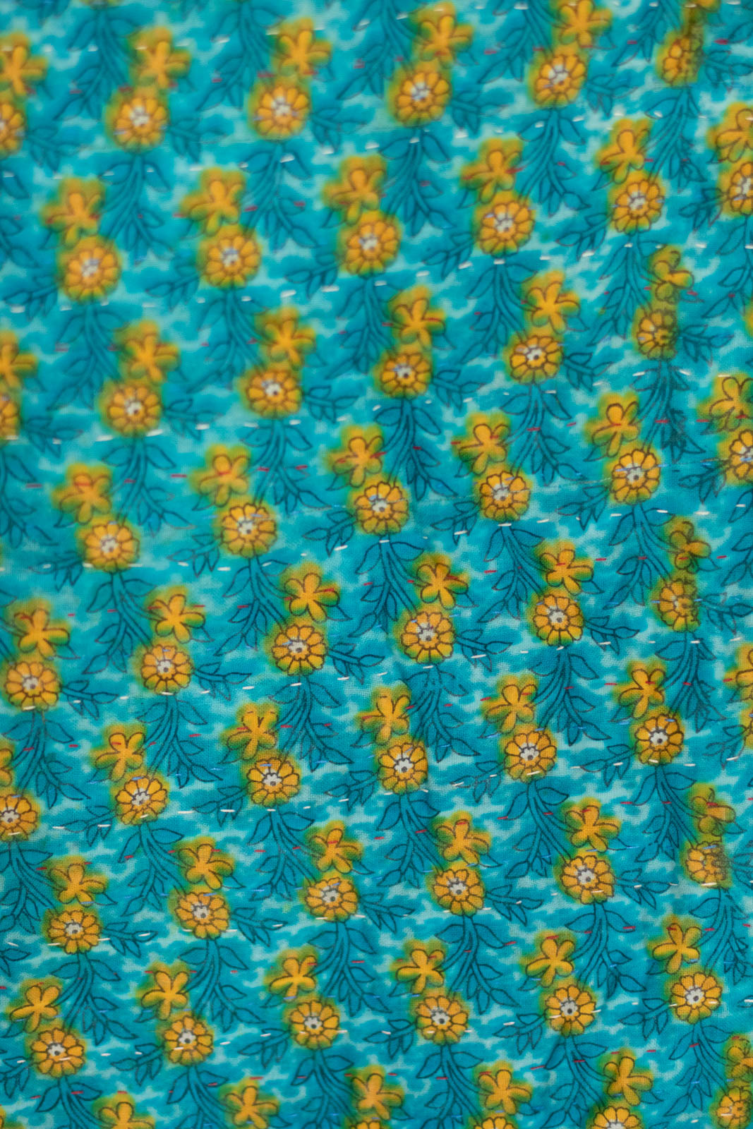 Delight No. 1 Kantha Mini Blanket