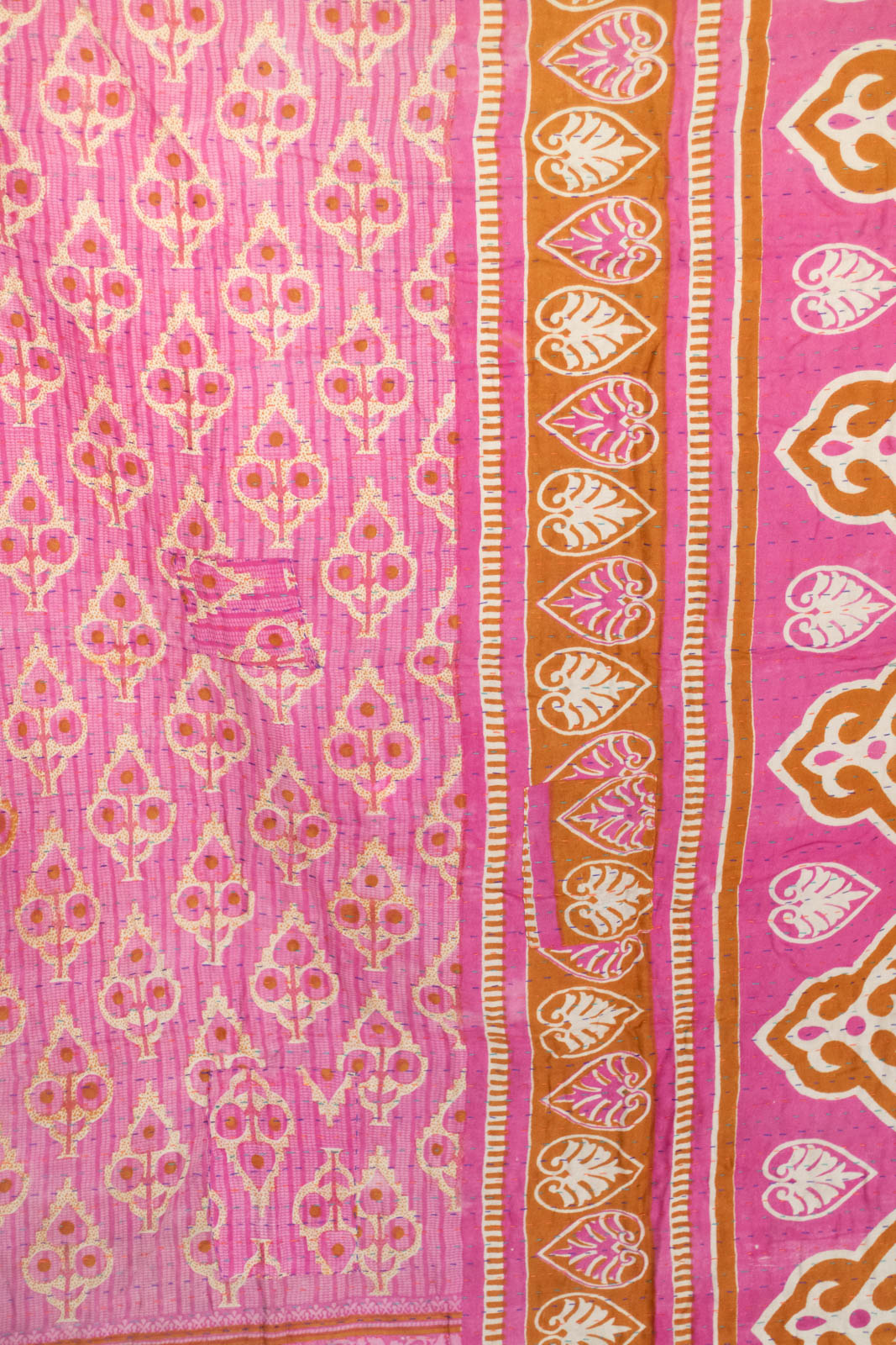 Delight No. 3 Kantha Mini Blanket