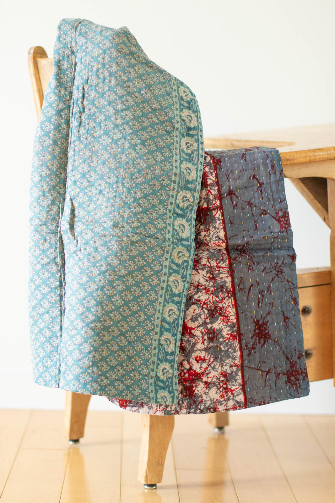 dignify Kantha Baby Blanket Quilt