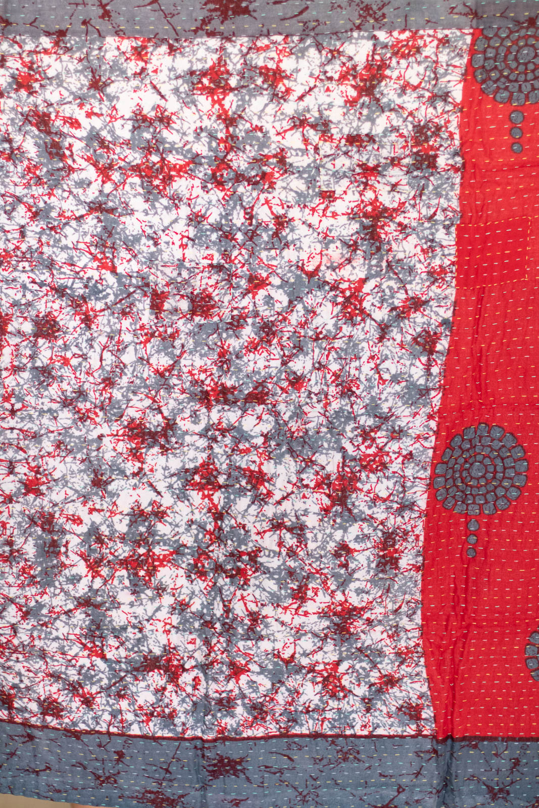Delight No. 6 Kantha Mini Blanket