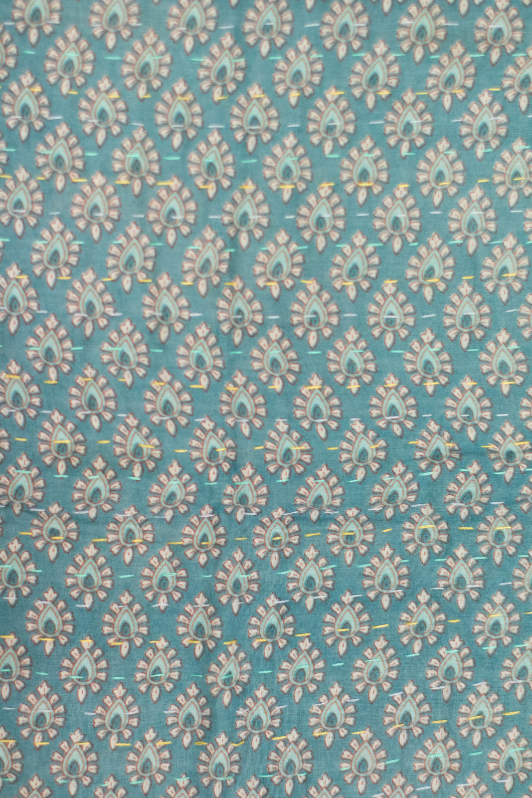 Delight No. 6 Kantha Mini Blanket