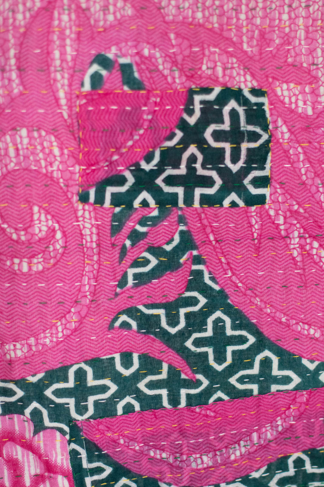 Delight No. 7 Kantha Mini Blanket