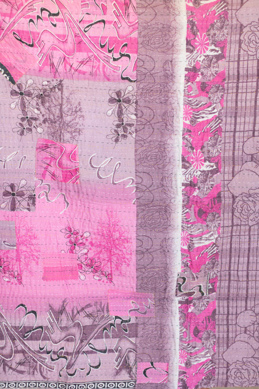 Delight No. 7 Kantha Mini Blanket