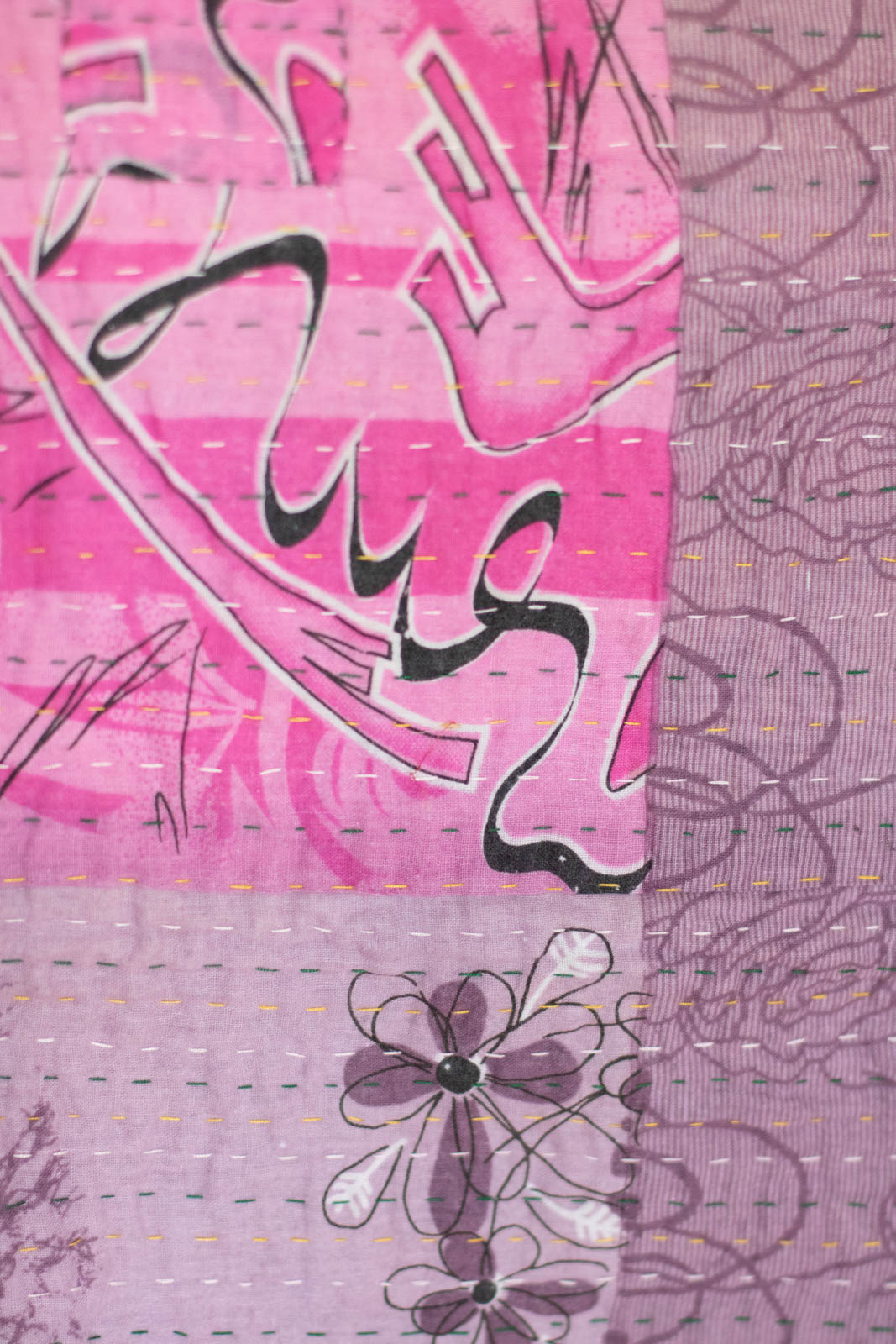 Delight No. 7 Kantha Mini Blanket