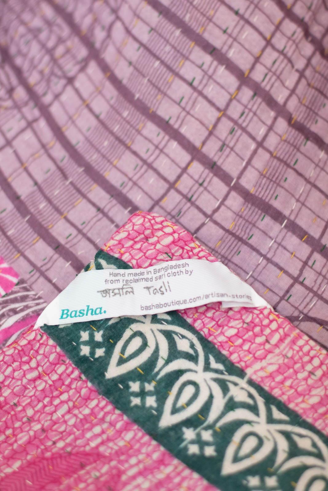 Delight No. 7 Kantha Mini Blanket