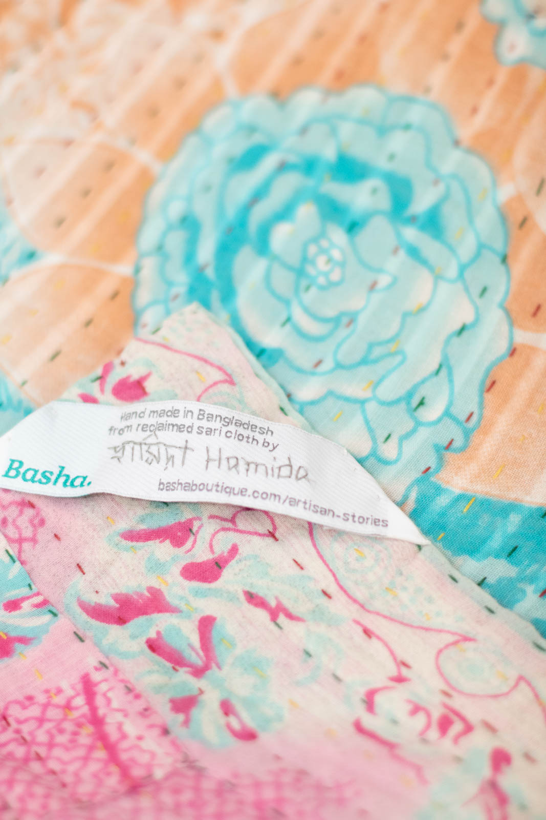 Delight No. 8 Kantha Mini Blanket