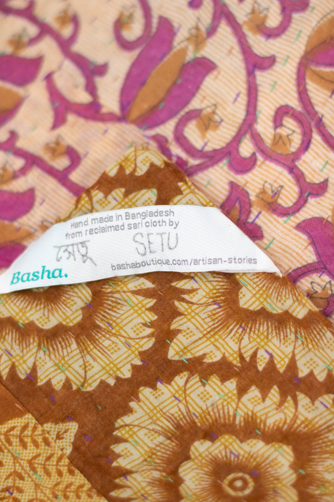 Delight No. 9 Kantha Mini Blanket