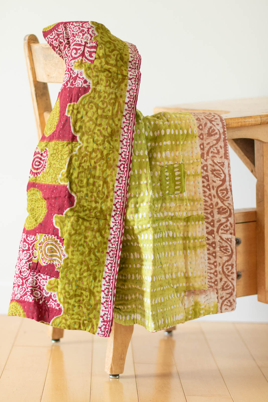 dignify Kantha Baby Blanket Quilt