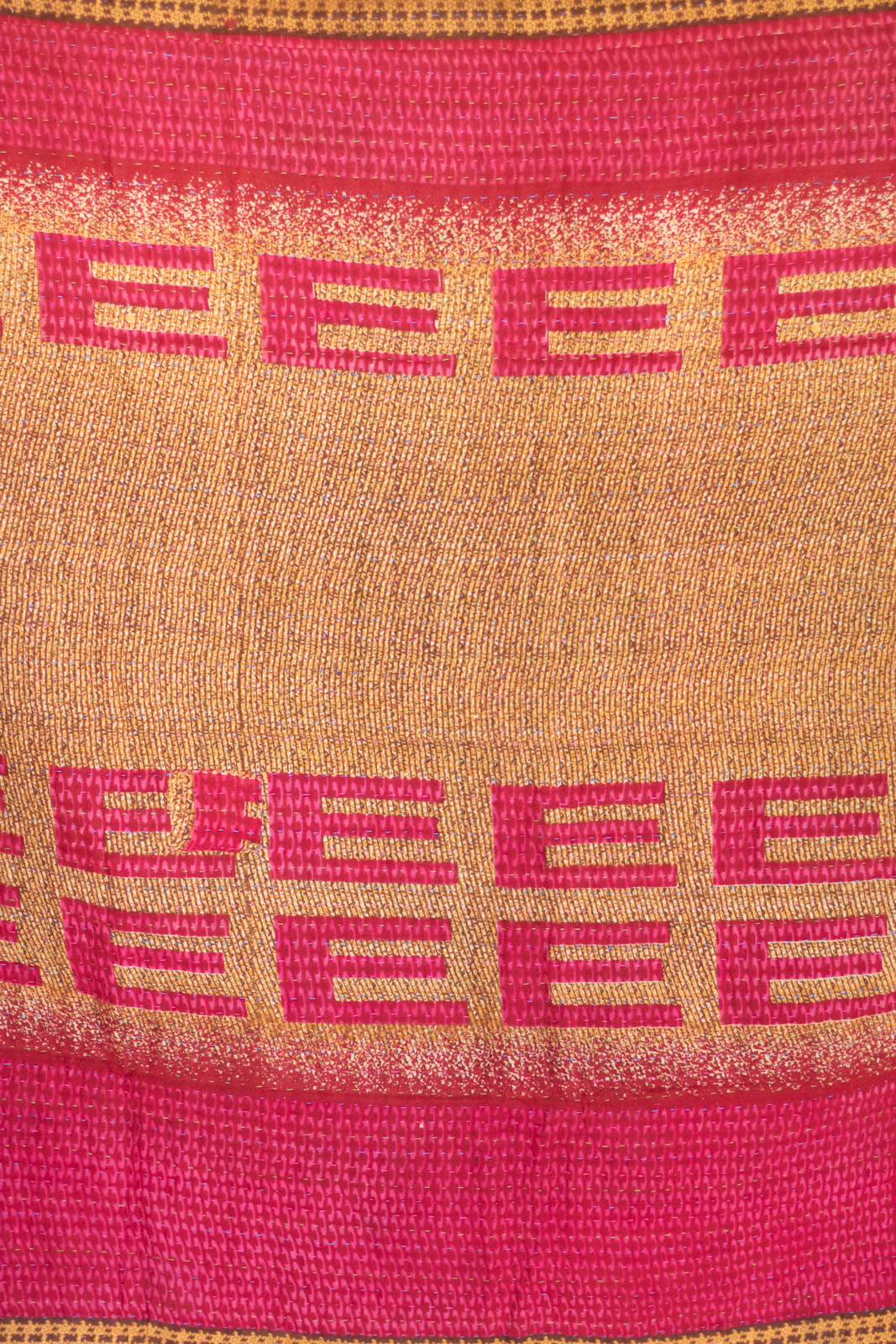 Honey No. 3 Kantha Mini Blanket