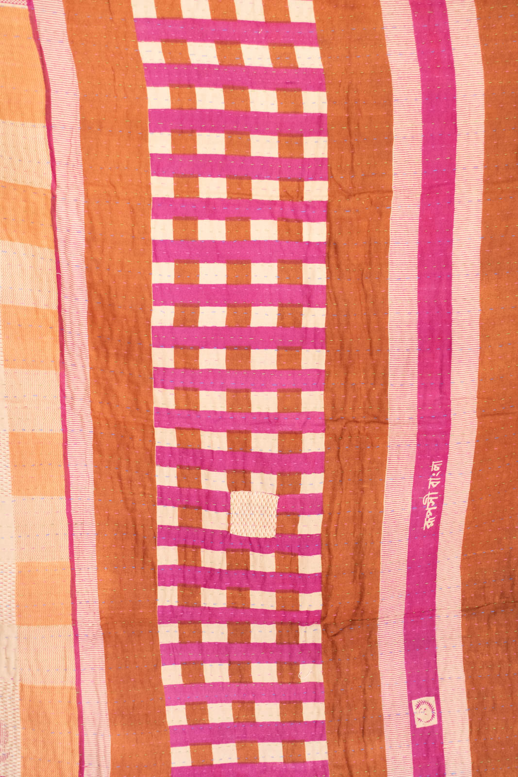 Honey No. 3 Kantha Mini Blanket