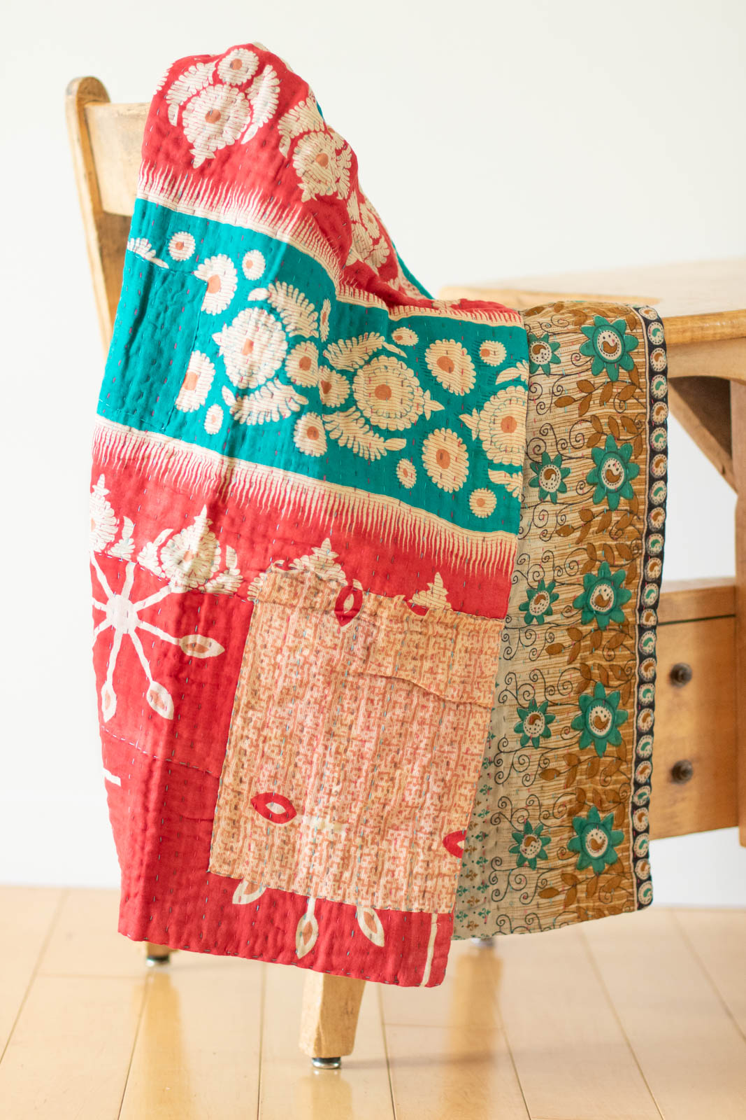 dignify Kantha Baby Blanket Quilt