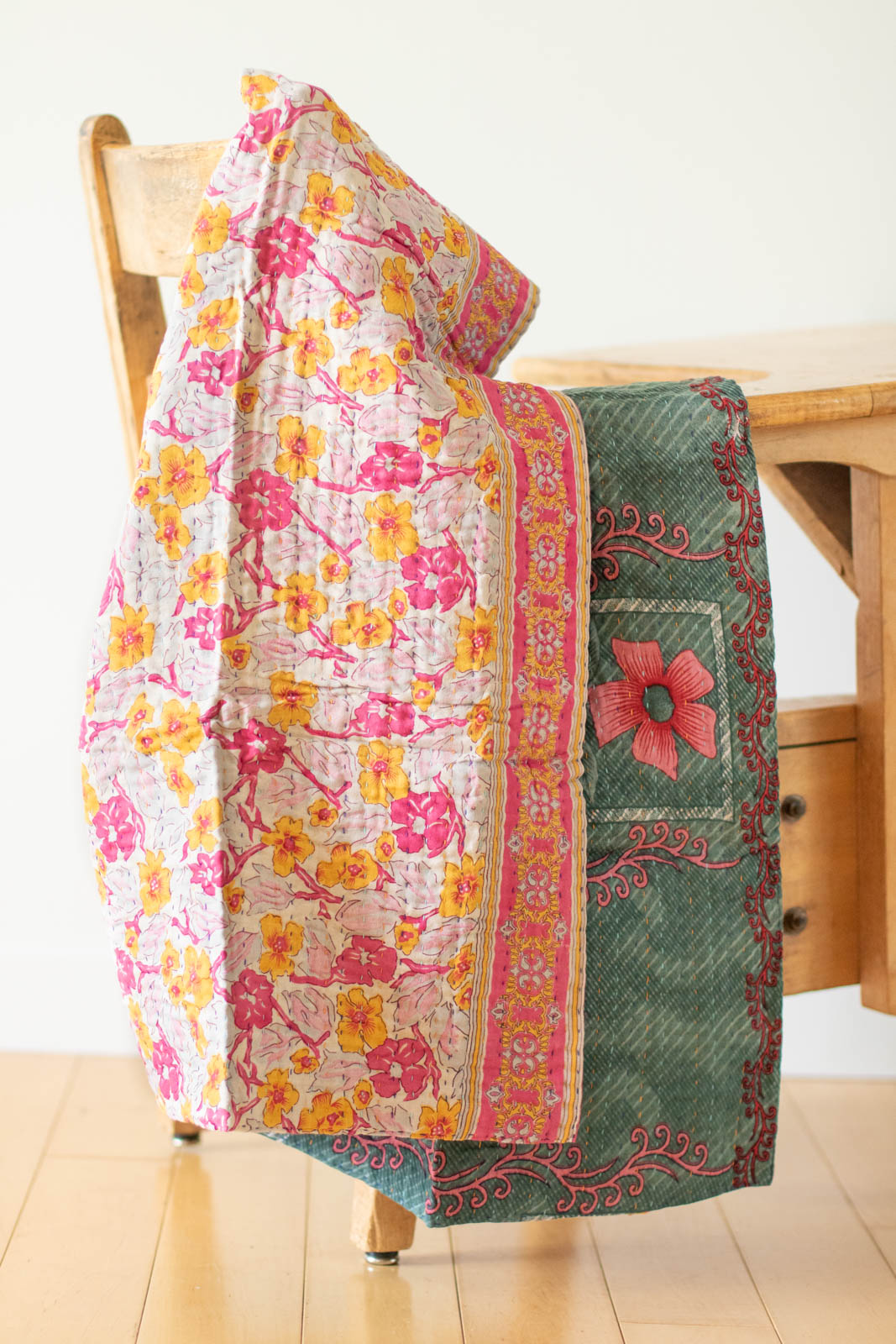 dignify Kantha Baby Blanket Quilt