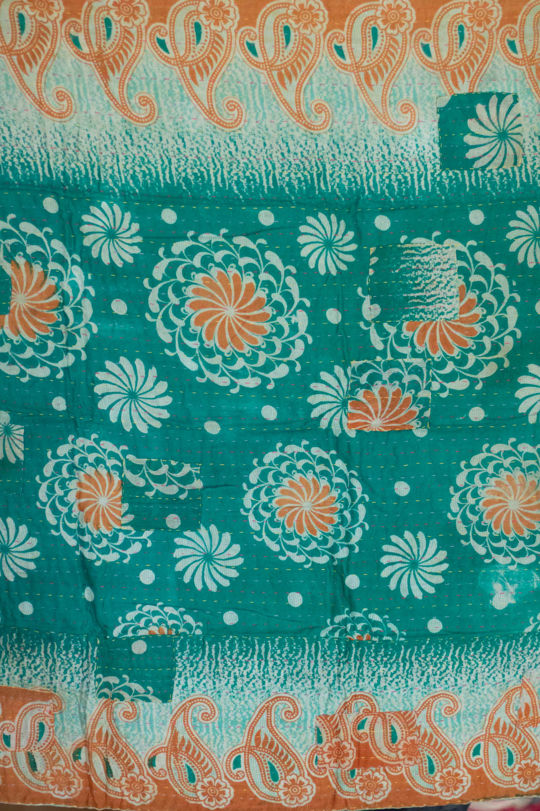 Charm No. 6 Kantha Mini Blanket