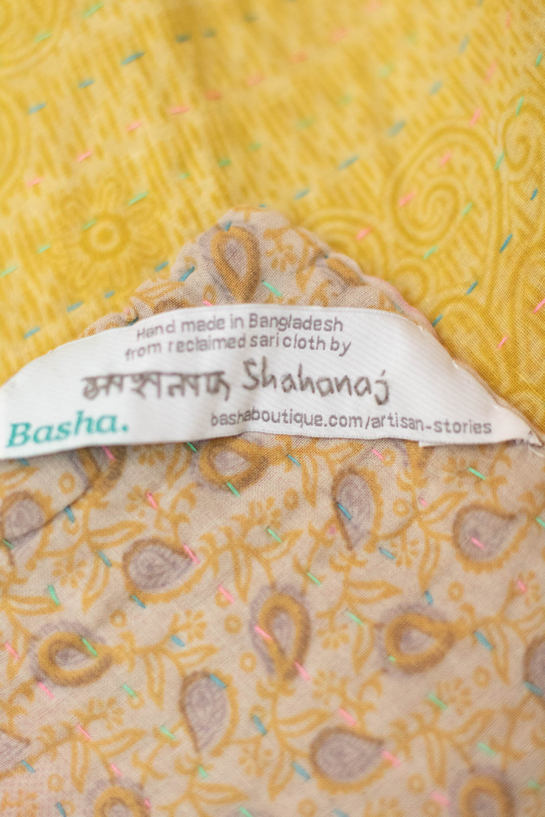 Charm No. 7 Kantha Mini Blanket