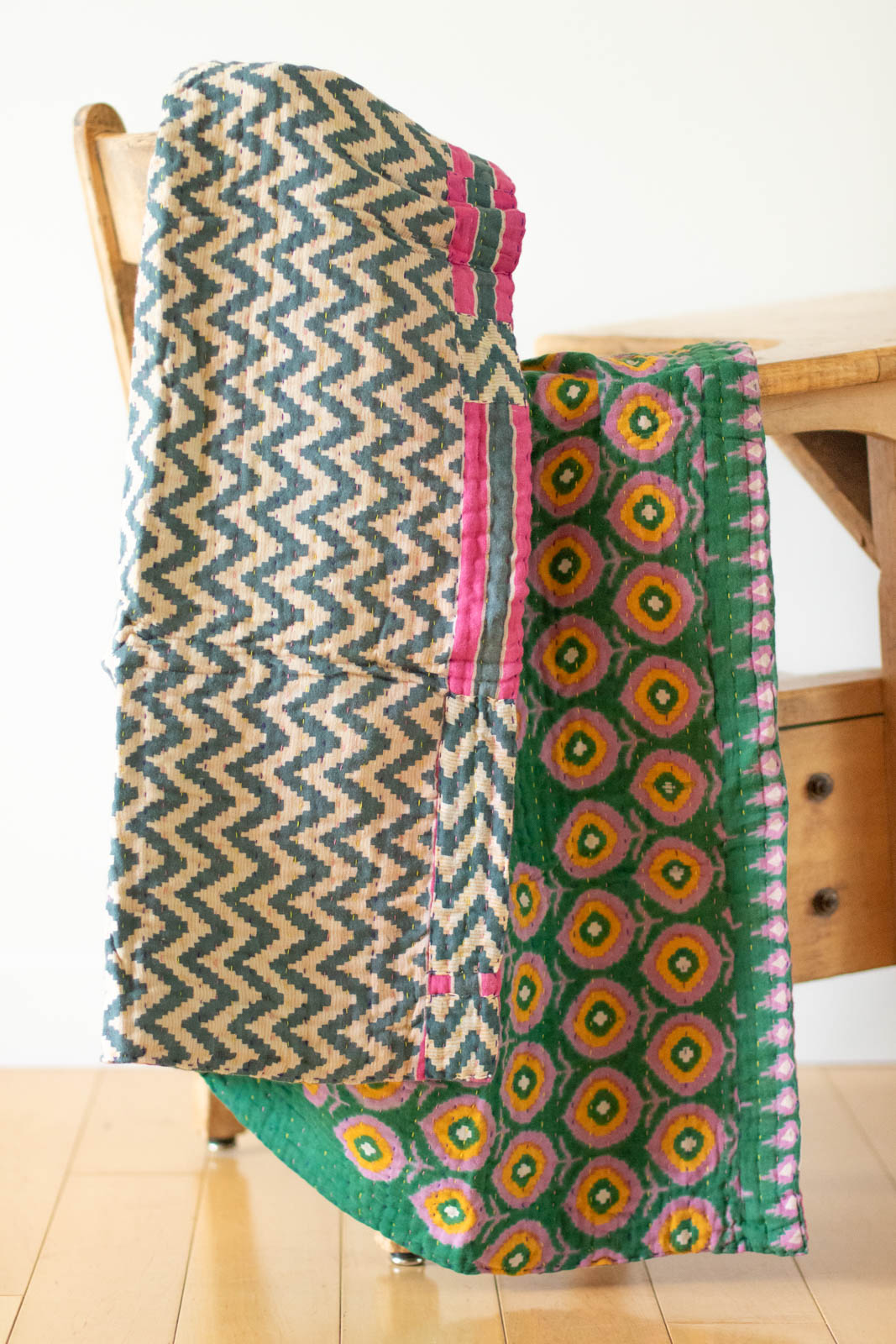 dignify Kantha Baby Blanket Quilt
