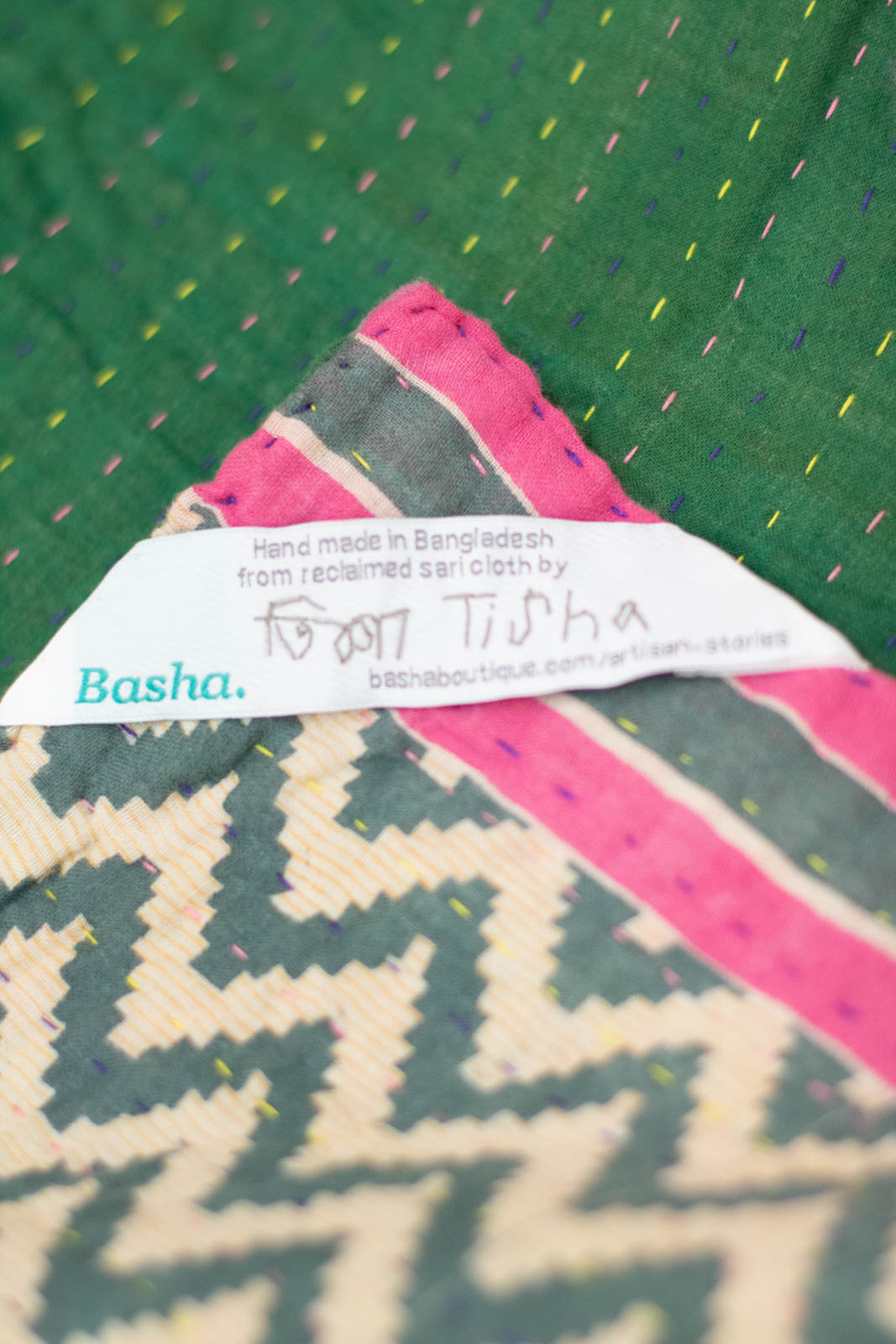 Dote No. 6 Kantha Mini Blanket