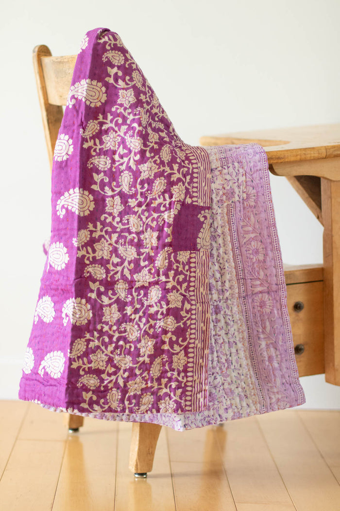 dignify Kantha Baby Blanket Quilt