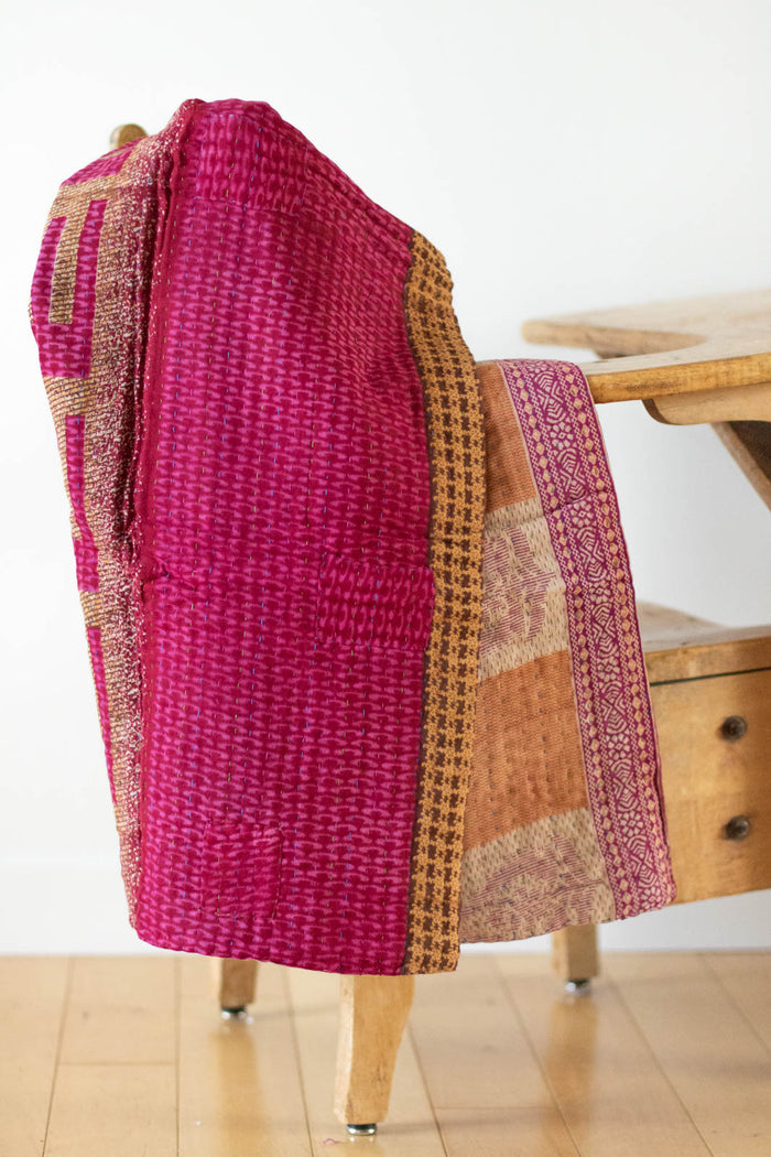 dignify Kantha Baby Blanket Quilt