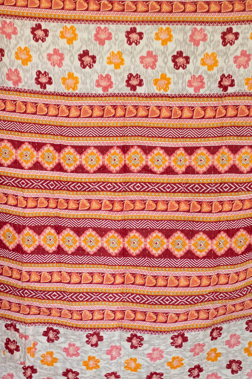 Heart No. 2 Kantha Mini Blanket