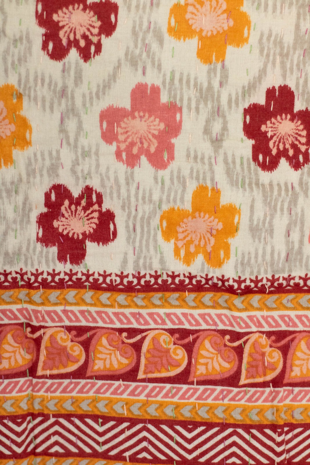 Heart No. 2 Kantha Mini Blanket