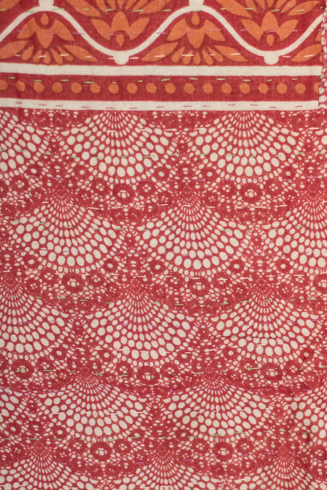 Heart No. 2 Kantha Mini Blanket