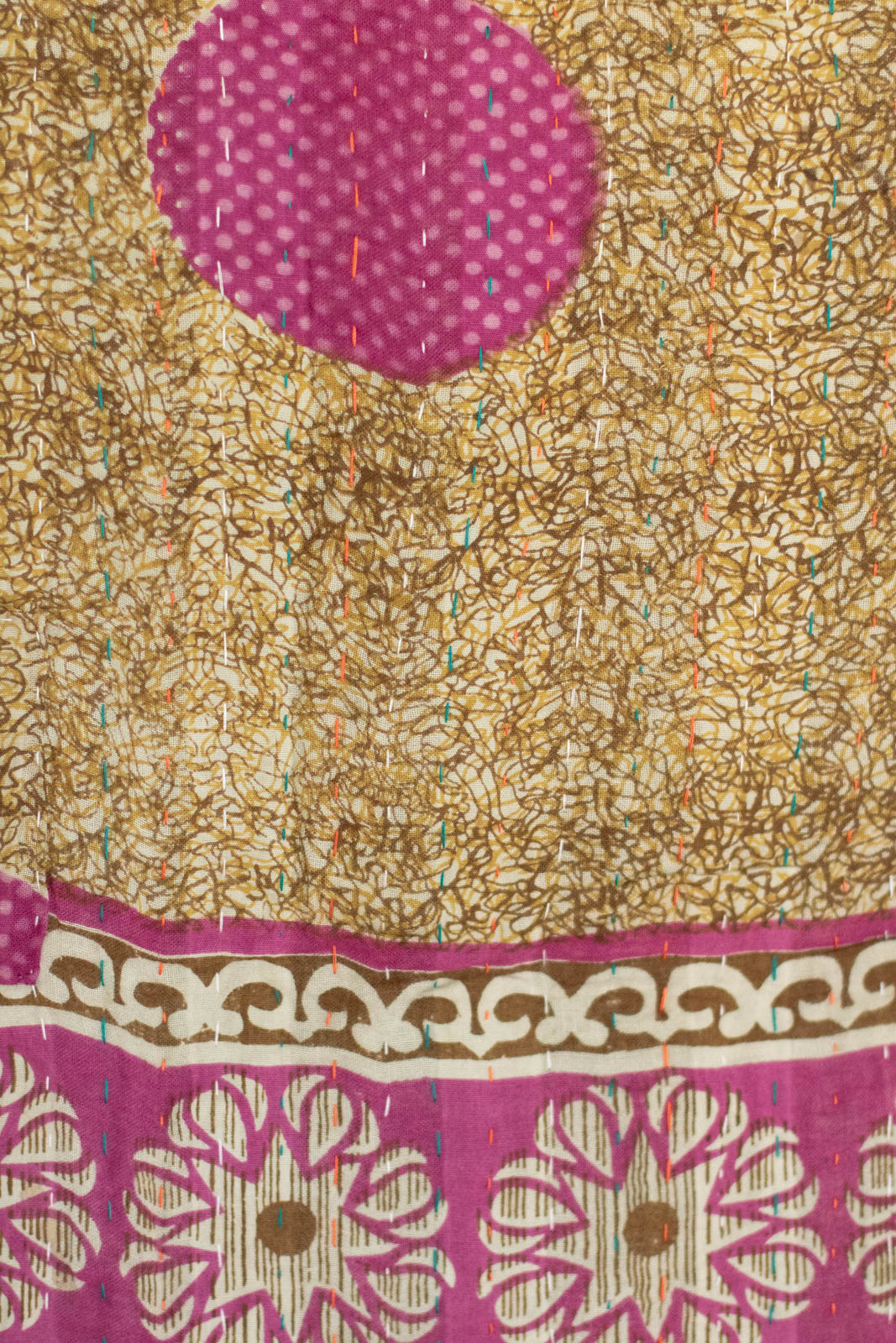 Heart No. 6 Kantha Mini Blanket