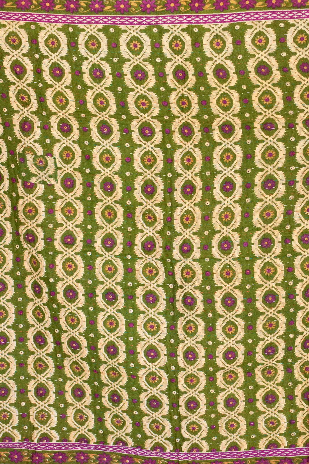 Heart No. 6 Kantha Mini Blanket