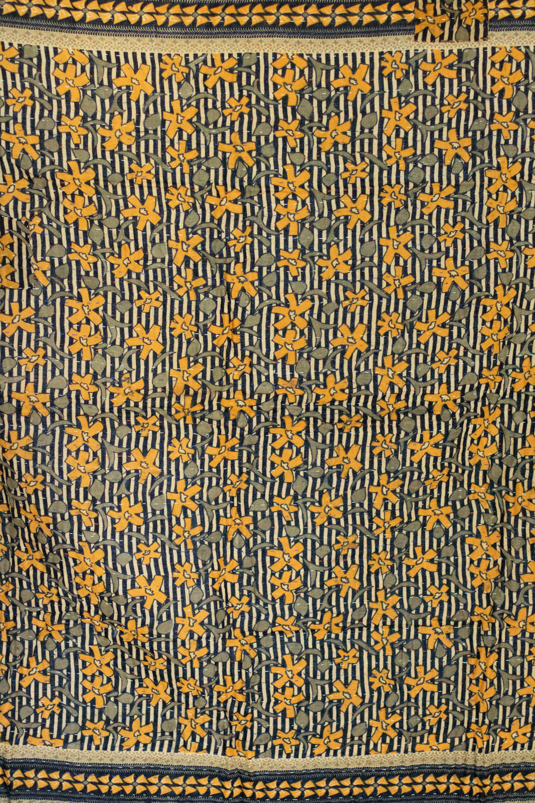 Heart No. 8 Kantha Mini Blanket