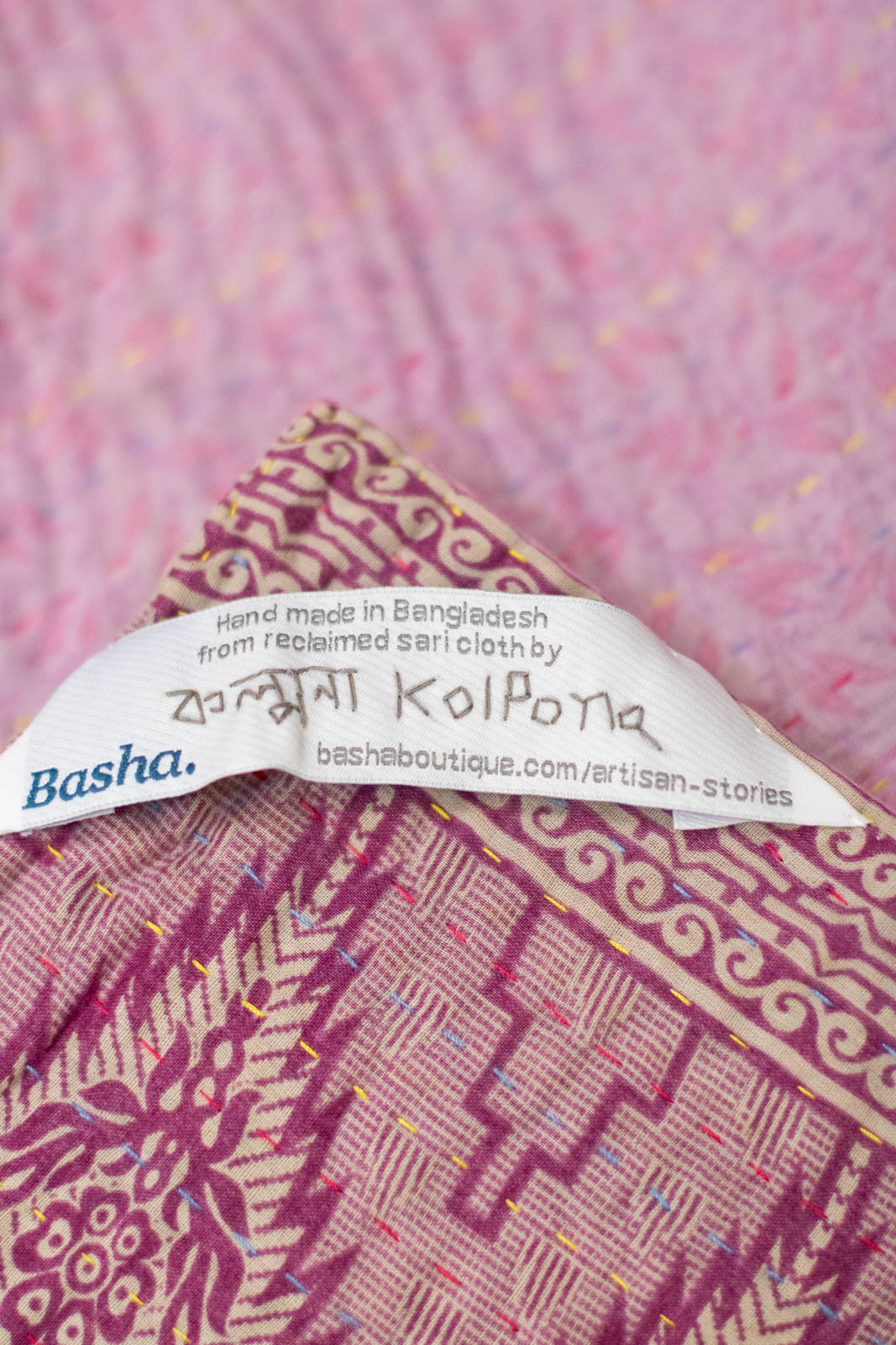 Dear No. 9 Kantha Mini Blanket