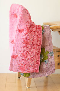 dignify Kantha Baby Blanket Quilt