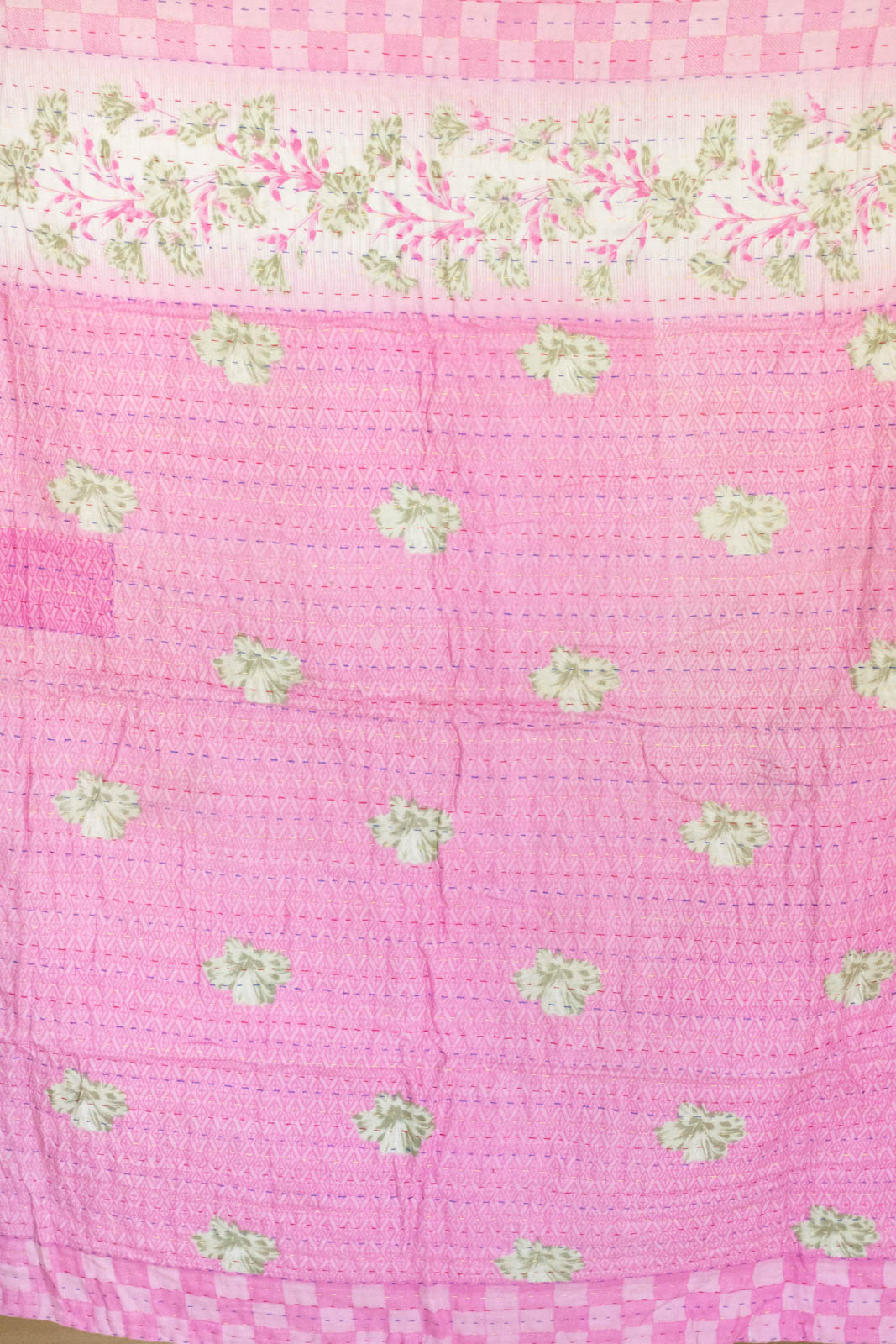 Tiny No. 7 Kantha Mini Blanket